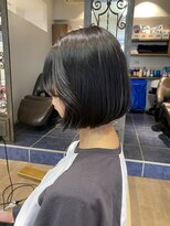 シータ 大山(THETA)&nbsp;大人ボブ/韓国風ボブ/ブルーブラック/暗髪