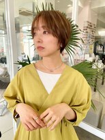 ハピネス 王寺店(Happiness)&nbsp;大人ショートハイライトカラー　奈良王寺　20代30代40代
