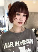 春のイメチェン◎小顔見せ大人レイヤーボブ