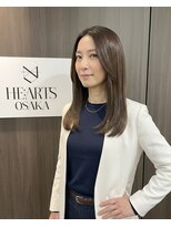 ハーツオオサカ(HE:ARTS OSAKA)&nbsp;丸みミディアムナチュラル大人スタイル