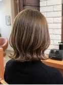 毛先軽やかな大人外ハネボブ【外ハネボブ321スタイル】