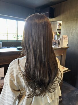 棗 Moca beige color  モカベージュカラー