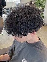 Musee 竹ノ塚 for men‘s メンズ/パーマ/カット/ブリーチ/ハイライト 波巻きスパイラル
