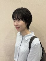 スーリール 福岡別府店(Sourire)&nbsp;ナチュラルショートパーマ ショートヘア ショートカット
