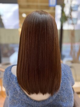 ヘアリゾートクランプ(hair resort clamp)の写真/うねり髪卒業！お客様一人ひとりの髪質に合わせた縮毛矯正☆