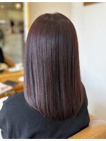 パッション 南中山店(PASSION)&nbsp;髪質改善で叶える　極上大人ツヤ髪ストレートスタイル