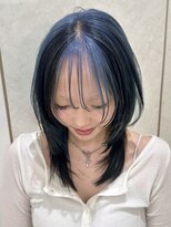 アイトーキョーエス 渋谷(AI TOKYO S)&nbsp;ハッシュカット/グレージュ/ツートンカラー/渋谷