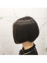 レイドバック(LAID BACK)&nbsp;【LAIDBACK代官山】ダークグレージュのモード系ボブショートヘア