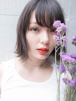 ルティア(Lutia) ブルージュ 前下がりボブ 切りっぱなし