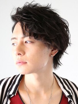 アース 大崎店(HAIR&MAKE EARTH) クールなサイドパートショート