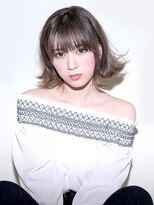 ラペ ラックスビー(LA PAIX LUXBE)&nbsp;切りっぱなし外はねボブスタイル