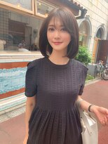 アフロート ディル(AFLOAT D'L)&nbsp;《AFLOATディル 井上紗矢香》オフィス◎ボブ大人可愛い小顔ヘア