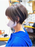 【30代40代】横顔美人な絶壁解消ショートパーマ「永田カズヤ」