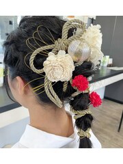 【札幌平岡　ヘアセット(ポニーテール)】　五十嵐美穂