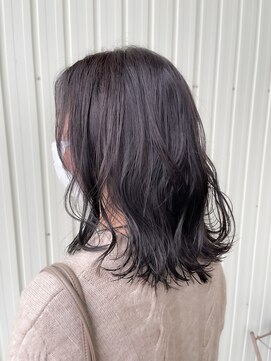 ノイ(neu) ブリーチ無しアッシュカラー【静岡/髪質改善/デザインカラー】