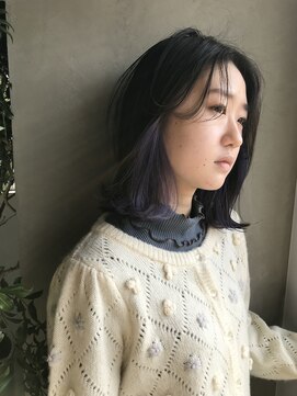 シセイ 青山(SHISEI) マッシュショート/インナーカラー/ぱつっとボブ