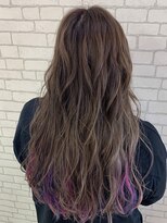 コワファースト 別府&nbsp;ピンク×パープル　　インナーカラー