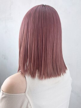 アルバム 銀座(ALBUM GINZA) ピンクミディ_こなれミディホワイトグレージュ_ba390711