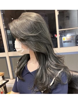 ラボヌールヘアーレーヴ 池袋店(La Bonheur hair reve) 池袋美容室/星野海斗/軽く巻くだけで動く韓国風くびれヘア