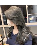 池袋美容室/星野海斗/軽く巻くだけで動く韓国風くびれヘア