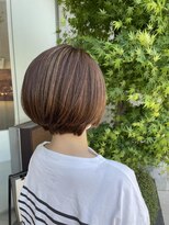 エム インターナショナル 春日部本店(EMU international)&nbsp;白髪活かしハイライト