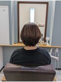 大人グラデーションボブ