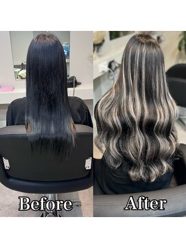 ファボ(Fav) 《シールエクステ》silver　highlight