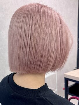 ロウル 渋谷(LOWRL) ピンクベージュ/ブリーチ