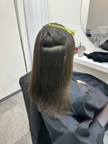 ミラ 銀座(MILA)&nbsp;縮毛矯正×オリーブカラー