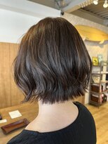 バイエイト 野並店(By Eight) 前下りショート×アッシュ