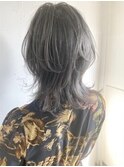セミディネオウルフ×ハイライトボブウルフ ウルフカット