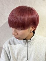 ミルヘアデザイン(mil hair design)&nbsp;マッシュ　スパイラルパーマ　2ブロック　刈り上げ　フェード