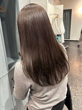 アルコイリスバイドールヘアー(ARCOIRIS by Dollhair) ブリーチなしダブルカラーグレージュ透明感カラー韓国ヘア