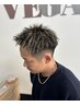 カット+ツイストパーマ+顔剃り