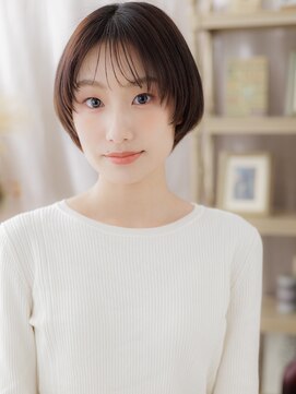 カバーヘア ブリス 志木南口駅前店(COVER HAIR bliss) 小顔シースルーバングショートカットレイヤーa志木20代30代40代