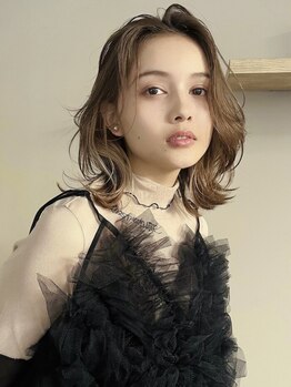 カーニー(Carney)の写真/【堀江/新町】最先端のカラーをオーダーメイドで*あなたにぴったりの透明感ある似合わせカラーを叶えます♪