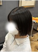 【似合わせボブ】ホワイトグレージュ/ミニウルフ/鎌取/林愛華