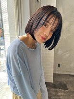 ロア ヘアーコーディネート 四条烏丸店(LoRE hair coordinate)&nbsp;30代40代髪型ショートウルフ前髪ボブミニウルフタッセルボブ