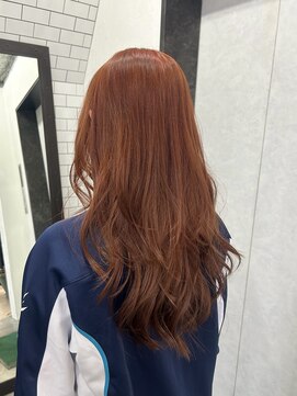 レガーレ(Legare) 【広島韓国ヘア】韓国ハッシュカット×クリアオレンジカラー！