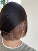 ボブ インナーカラー
