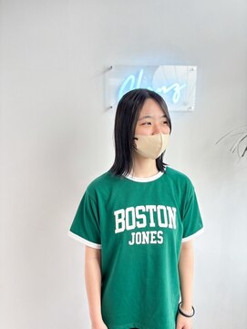 グランツ(GLANZ) GLANZ_ミニウルフ/デジタルパーマ/チェリーブラウン