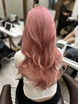 ロンド レア 天神大名店(Lond Le’a) ホワイトブロンド/外ハネボブ/美髪/ワイドバング/ブルーブラック