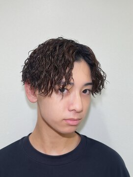 ボンドストーリールミエール(Bond Story lumiere) 名古屋/メンズカット/メンズパーマ/眉毛/縦落ちパーマ