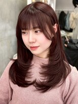 ジィルム(XELM)&nbsp;韓国レイヤーカット/ブリーチ/レイヤーカット/ハッシュカット/