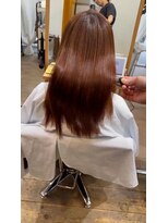 プシュケ(PSYCHE)&nbsp;大人可愛い透明感チョコレートベージュ×エアストレート髪質改善