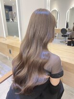 ジーナ 船橋(Zina) 髪質改善*ロングレイヤーグレーベージュ*美髪【Zina船橋】