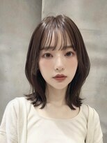 グロウ 恵比寿(grow) 小顔/オリーブグレー/ココアベージュ/黒髪/暗めカラー/髪質改善