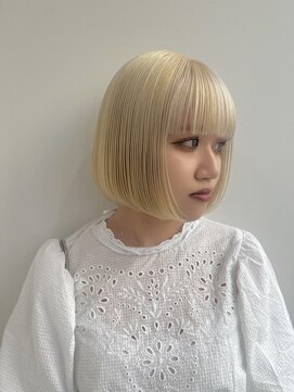 ジーナ 福岡天神(Zina) 髪質改善*切りっぱなしボブ