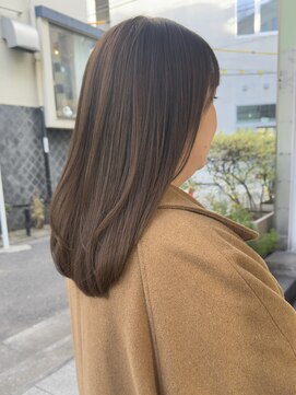 ティエラ 原宿 表参道(Tierra) 〈Tierra毛利仁美〉柔らかシフォンブラウン