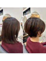 メモリーズ 銀座(Memories)&nbsp;首元すっきり、横顔まで綺麗なショートボブ/加藤